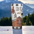 thumbnail image 2 of City Tumbler for City Lover,20oz Double Wall Vacuum Insulated Stainless Steel Coffee Cups (Boston), 2 of 6