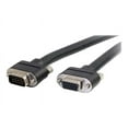 thumbnail image 1 of C2G Select (VGA) (M) 3ft Select VGA Video Extension Cable M/F - In-Wall CMG-Rated - Câble d'Extension VGA - HD-15 (VGA) (F) à HD-15 - Vis à Molette - Noir, 1 of 4