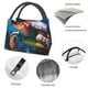 thumbnail image 4 of Easygdp Ice Blue Ocean Sea Turtle Bolsa de Almuerzo Insulada Reutilizable, Bolsa de Mano y Bandolera para Oficina, Trabajo, Viajes, 4 of 6