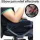 thumbnail image 5 of Almohadillas para reposabrazos de silla, fundas para brazos de silla de oficina de espuma viscoelástica y almohada para codos para aliviar la presión de codos y antebrazos (juego de 2), 5 of 5