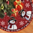 thumbnail image 3 of Event & Party Snowman Skirt Tie Festival Home Decoration Red Snowflake Interior Design, 3 of 4