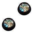 thumbnail image 1 of maskred 1/2/3/5 Hi.FANCY Multi Types 3D Gold Silver Crystal Rhinestones Pearl Alloy Glitter Jewelry Manicure Sticker Tips Decor 8 2PCS, 1 of 6
