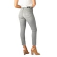 thumbnail image 4 of Signature by Levi Strauss & Co. Women's High Rise Ankle Skinny Cuff Jeans, 4 of 5