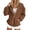 Coffee, variant on Zip up Hoodie Women Sweatshirts Comfy Fleece Lined, Long Sleeve Pockets, Drawstring Hooded, Loose Fit, Trendy Y2K Wine S