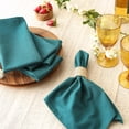 thumbnail image 4 of DII Solid Napkin Set Collection, 20x20, Storm Blue, 6 Piece, 4 of 8