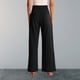 thumbnail image 5 of Pantalones elegantes para mujer sueltos informales línea H bolsillos con cierre de cremallera traje de trabajo de oficina, 5 of 9