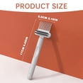 thumbnail image 3 of Hair Brush Cleaning Tool 2 in 1 Hair Removal Rake and Deep Cleaning Brush for Hairbrushes Wet Brushes Paddle Brushes Beauty Tools Hair Care Accessories 1 Pack, 3 of 7