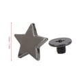 thumbnail image 3 of M Buder 20 Piezas de Remaches en Forma de Estrella para Ropa y Zapatos Color Metal Negro 12mm / 0.5 inches, 3 of 8