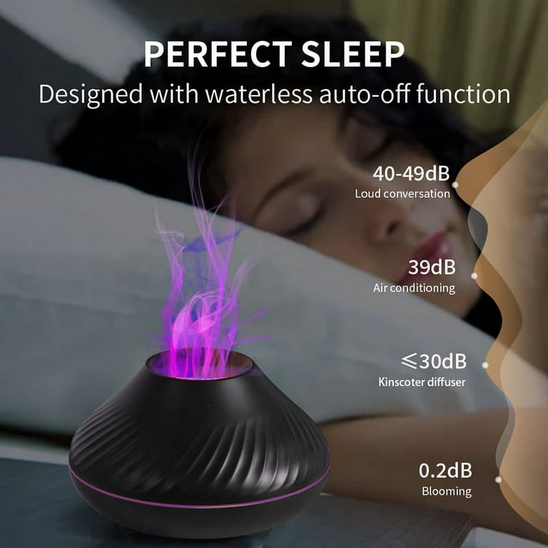 300ml 7 Color LED Lights Fog Humidifier - Mist Air Humidifiers for Bedroom  / Living Room / Baby with Night Light /Aroma Humidifier/Aromatherapy  Essential Oil Diffuser 