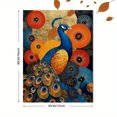 thumbnail image 3 of Majestic Peacock Canvas Print Wall Art Home Decor, 3 of 8