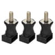 thumbnail image 2 of 3pcs Air Pump Mount Bushing Fixed Bracket Set 06A133567A Fits for Beetle / Cabrio / EuroVan, 2 of 5