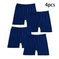 thumbnail image 4 of LYMAYTER Baby Toddler Girls' Solid Soft Cotton Bike Shorts Pull-On Safety Shorts for Daily Life 4-16Y, 4 of 7