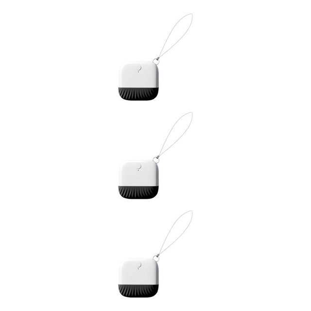 Naiovety Rastreador de bolsos con llave Tuya, alarma de ruido fuerte, larga espera, compatible con Bluetooth, localizador de teléfono móvil de Negro 3piezas Naiovety CBP192062