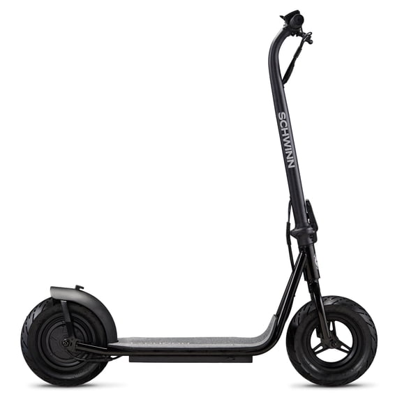 Schwinn Typhoon Foldable Electric Scooter, 10 Inch Wheel, For Age 13 , Black