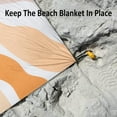 thumbnail image 5 of CHUNYAN Boho large beach mat, outdoor picnic and travel, waterproof and moisture-proof, foldable beach mat, easy to carry, 5 of 9