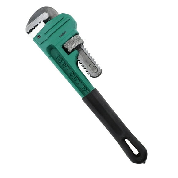 12 Inch Heavy Duty Pipe Wrench Carbon Steel Adjustable Plumbing Wrench Plumber Tools for Home