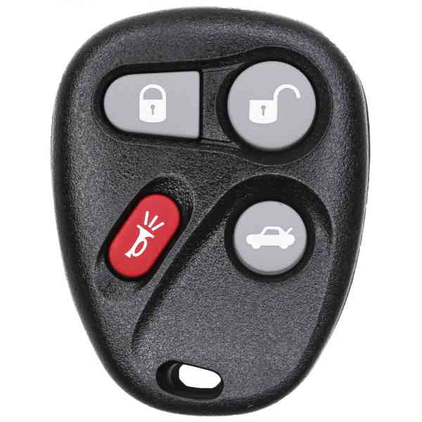 Key Fob Shell Replacement Case & Button Pad For Cadillac Escalade 2007-2014 (Set Of 2)