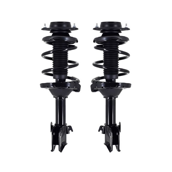 Pair of 2 Front L-R Quick Complete Strut-Coil Spring For 2014 2015 Subaru XV Crosstrek