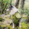 thumbnail image 2 of Dog Jackets Waterproof Pet Outfit Clothes Coats, Adjustable Drawstring Warm And Cozy Dog Sport Vest, Green, 2XL, 2 of 10