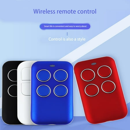 

Labor Day Sales RemoteControls 433.92MHz UniversalClone Remote Control Key Electric Gate Garage Door，Garage Door Opener Remote，Control Up To 4 Gate And Garage Door Remote Compatible With GenieGarage D