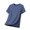 Dark Blue, variant on ZHOGXU Breathable Fitness Short Sleeve O Neck Men's T Shirts Athletic Activewear Workout Gym Tee Comfortable Everyday Wear