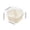White, variant on Takeout Containers for Desserts, Plastic Cake Boxes with Clear Lids, Disposable Bakery Packaging for Fruit Cakes and Pastries, 50 Count
