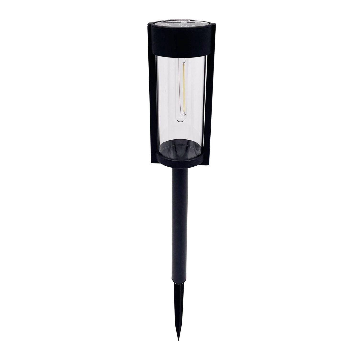 Better Homes & Gardens Bollard Solar 15 Lumen Pathway Light, (4-Pack)