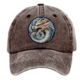 thumbnail image 2 of Jamicy Unisex Sunhat Adjustable Animal Hat for Men Women, Classic Cotton Wild Sun Protection Hat Baseball Cap, 2 of 3