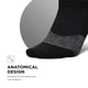 thumbnail image 4 of Pack de 3 calcetines Feetures Elite Ultra Light Cushion Compression M, 4 of 7