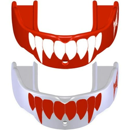 Tapout Fang Mouthguard 2-Pack - Adult - Red/White and White/Red