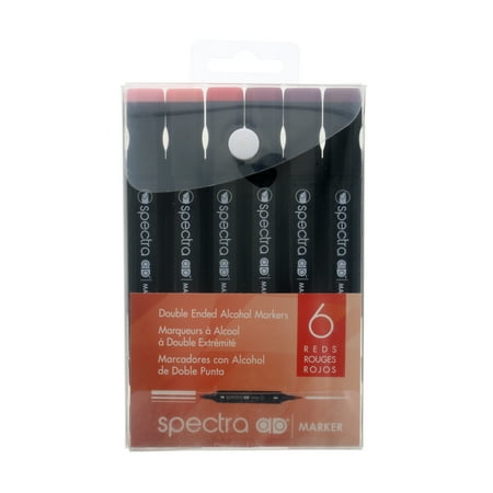 UPC: 0014173416506 | Chartpak Spectra AD Marker Set  6-Colors  Reds