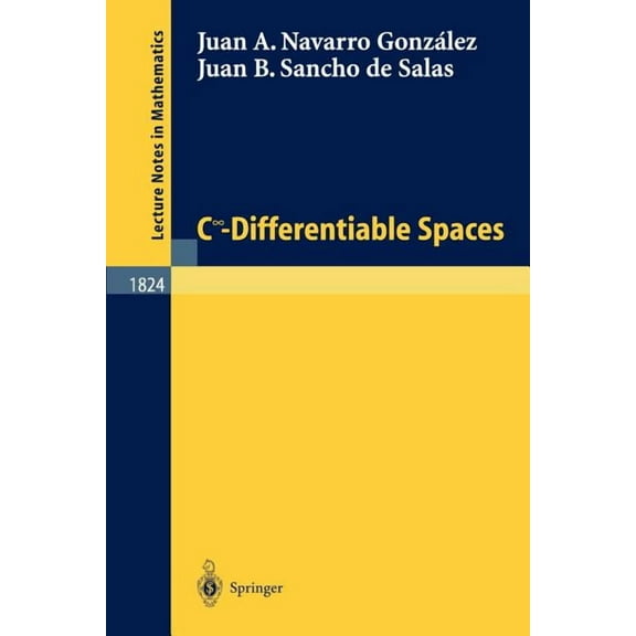 Lecture Notes in Mathematics C^Infinity - Differentiable Spaces, Book 1824, (Paperback)