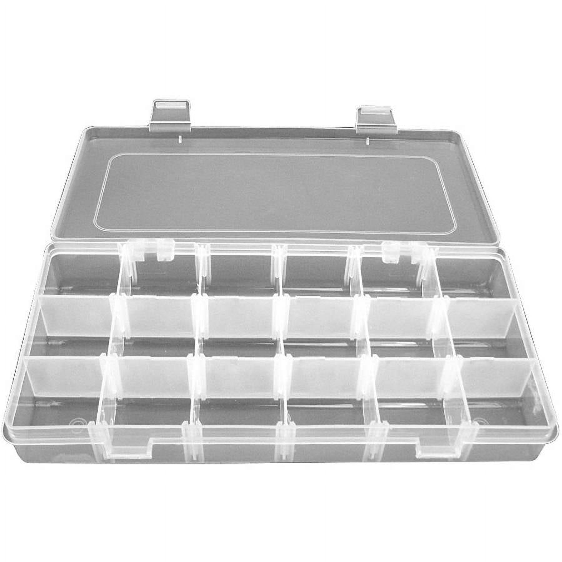 Stalwart 73-Compartment Durable Plastic Storage Tool Box