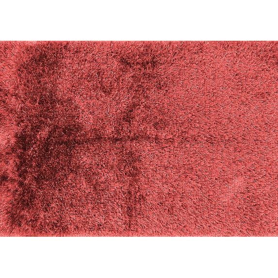Ahgly Company Indoor Rectangle Oriental Red Industrial Area Rugs, 8' x 12'