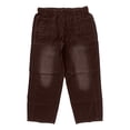 thumbnail image 5 of RUTAYY Women's Pants Solid Color Relaxed Fit Low Rise Straight Leg Casual Jeans Comfortable Everyday Wear with Pocket Elegant Holiday Trousers, 5 of 6