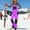 Purple, variant on Snow Pants Womens Sevevn Womens Insulated Snow Bibs Waterproof Winter Ski Pants Snowboarding Overalls
