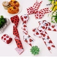 thumbnail image 6 of Yoyauz 5 Yard Summer Ribbon Polka Dot Fabric Ribbon Vertical Stripe Craft Ribbon Decoration Ribbon DIY For Packaging, Party Decoration, Bow Hair Accessories, Handmade & Sewing (Ladybug), 6 of 9
