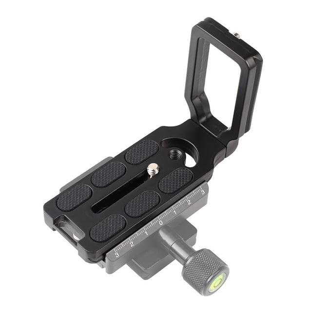Support en L pour Caméra, Plaque de Montage Rapide pour Stabilisateur
