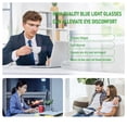 thumbnail image 3 of Gafas bloqueadoras de luz azul Ajourney Lightweight Metal, 3 of 8