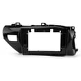thumbnail image 2 of Cadre de Navigation Couverture Facia 10.1 Po Panneau Fascia de Voiture Cadre de Navigation GPS avec Cordon d'Alimentation Compatible avec Hilux 2014-2019 RHD, 2 of 8