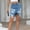Light Blue, variant on Sentmoon Jean Skirts for Women Denim Plus Size High Waist Boho Denim Skirt Women Beach Solid Color Loose Breathable Skirts for Women Trendy Streetwear Summer for Lounge at Home XXL