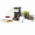thumbnail image 4 of Hamilton Beach 5 Cup Compact Coffee Maker, Programmable, Glass Carafe, Model 46111, 4 of 11