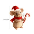 thumbnail image 4 of NOVELAR Handmade Wool Mouse Decoration, 3.1 inch, Charming Animal-Themed Ornament for Visual Appeal, Use for Themed Displays or as a Thoughtful Gift, 4 of 7
