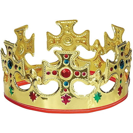 Adjustable Gold King Crown, 1ct