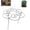 M, variant on Metal Plant Support Ring for Garden, 2026 New Peony Cages and Supports, Peony Cage Stand, Decorative Grow Through Rings, Stackable Houseplant Stake, Dahlia Cage, Outdoor Orchid Clip