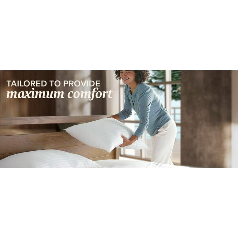 Beckham Hotel Collection Bed Pillows Set of Soft-Down