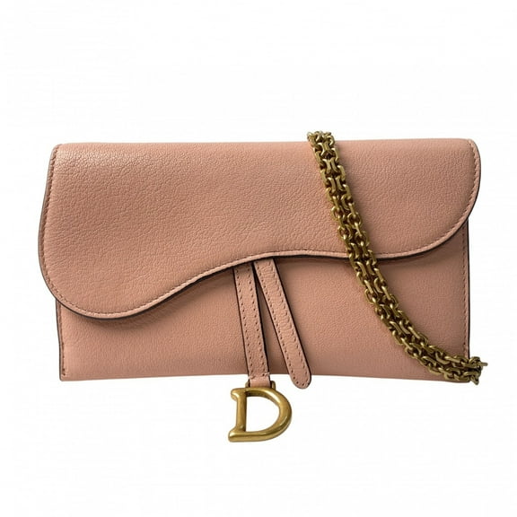 Pre-Owned Christian Dior Dior Women's Chain Shoulder Wallet Bag Crossbody (Good)