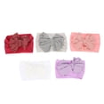 thumbnail image 3 of 5 piezas de banda para la cabeza de la cabeza de arco para bebés encantadores arcos elásticos accesorios para el cabello de la banda de nylon nylon, 3 of 5