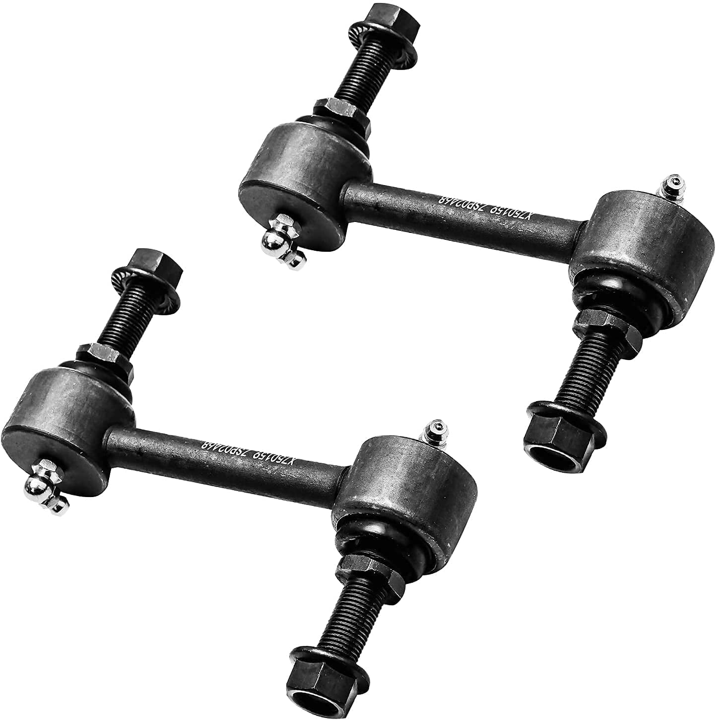 Detroit Axle - Front 8pc Suspension Kit for 07-14 Ford Edge Lincoln MKX, 4 Outer & Inner Tie Rods 2 Sway Bars 2 Boots 2007 2008 2009 2010 2011 2012 2013 2014 2015 Replacement