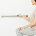 thumbnail image 6 of 42" CuVerro® Copper Alloy Antimicrobial, Bathroom Shower Grab Bar, 1 ¼" Diameter, ADA Compliant, Satin Stainless-Steel Finish, 6 of 6